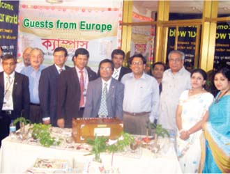 Delegates of European Bangladesh Federation visiting Campus Office (2008)