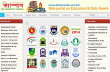 Web-portal on <br/>Education & Daily needs